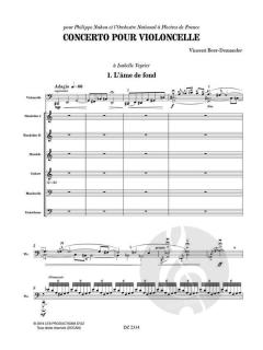 Concerto pour violoncelle von Vincent Beer-Demander 