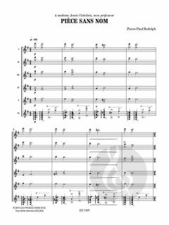 Pièce Sans Nom von Pierre-Paul Rudolph 