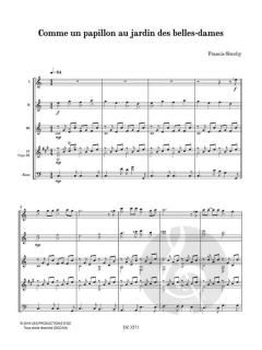 Comme Un Papillon Au Jardin Des Belles-Dames von Francis Sheehy 