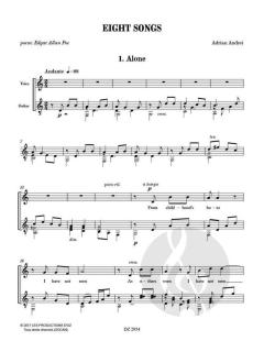 Eight Songs von Adrian Andrei 