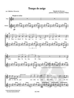 3 Mélodies 2 von Déodat De Séverac 