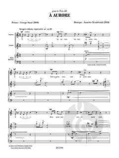 À Aurore von Annette Kruisbrink 