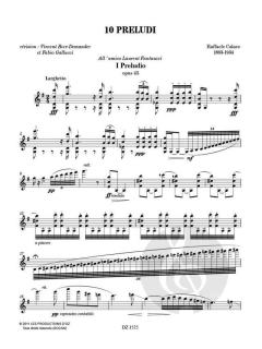 10 Preludi von Raffaele Calace 