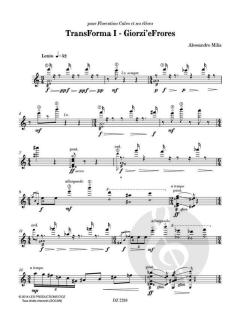 TransForma I - GiorzieFrores von Alessandro Milia 
