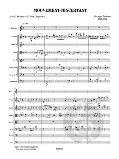 Mouvement Concertant von Georges Delerue 