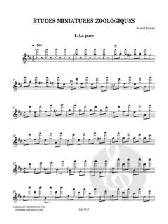 Études Miniatures Zoologiques von Daniel Ahlert 