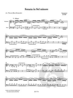 Sonata In Sol Minore 