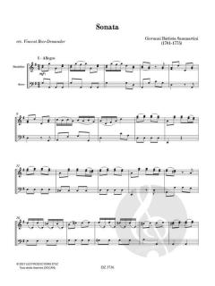 Sonata von Giovanni Battista Sammartini 
