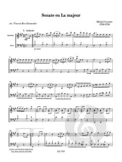 Sonate En La Majeur von Michel Corrette 