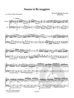 Sonata In Re Maggiore von G. B. Gervasio 