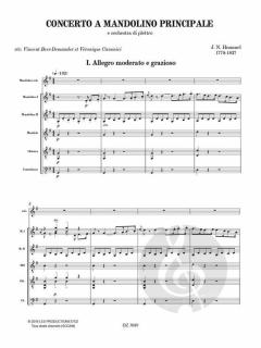 Concerto A Mandolino Principale von J. N. Hummel 