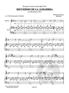 Recuerdos de la Alhambra - Serenata Arabe von Francisco Tárrega 