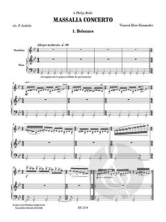 Massalia Concerto von Vincent Beer-Demander 