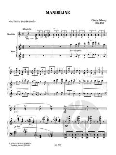 Mandoline von Claude Debussy 