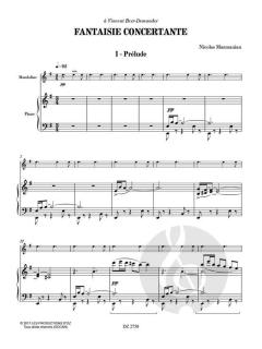 Fantaisie Concertante von Nicolas Mazmanian 