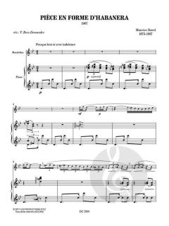 Pièce En Forme D?Habanera von Maurice Ravel 