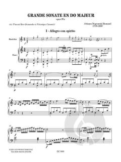 Grande Sonate En Do Majeur von Johann Nepomuk Hummel 