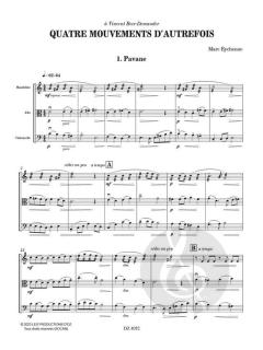 Quatre Mouvements D'Autrefois von Marc Eychenne 