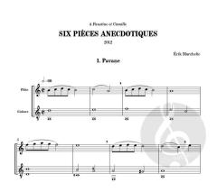 Six pièces anecdotiques von Érik Marchelie 