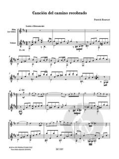 Canción del camino recobrado- Tango del camino von Patrick Bournet 