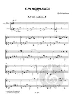 Cinq Microtangos 2 von Claudio Camisassa 