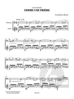 Comme une prière von Jean-Maurice Mourat 