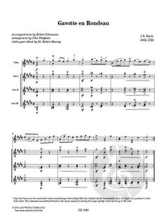 Gavotte en Rondeau von Johann Sebastian Bach 