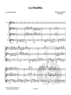 La Paloma von Sebastian Yradier 