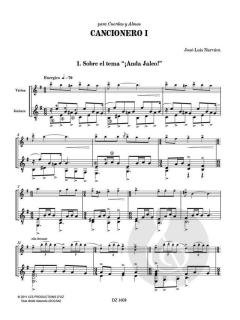 Cancionero I von José-Luis Narvaez 