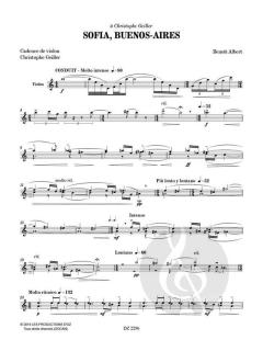 Sofia, Buenos-Aires von Benoît Albert 