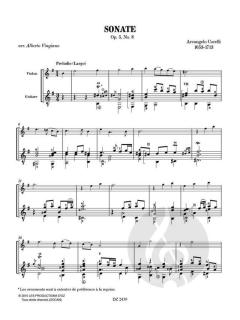 Sonate op. 5, No. 8 von Arcangelo Corelli 