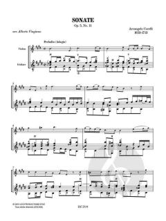 Sonate op. 5, No. 11 von Arcangelo Corelli 