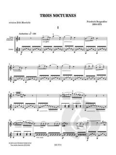 Trois Nocturnes von Friedrich Burgmüller 