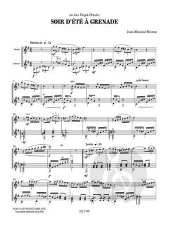 Soir d'été à Grenade von Jean-Maurice Mourat 