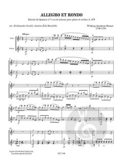 Allegro et Rondo von Wolfgang Amadeus Mozart 