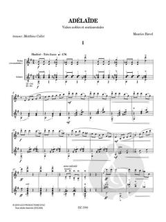 Adélaïde - Valses Nobles et Sentimentales von Maurice Ravel 