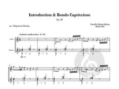 Introduction and Rondo Capriccioso von Camille Saint-Saëns 
