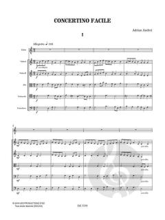 Concertino facile von Adrian Andrei 