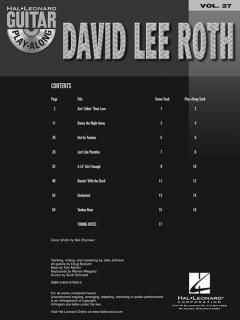 Guitar Play-Along Vol. 27: David Lee Roth von David Lee Roth 