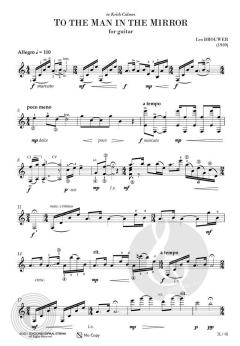 To the man in the mirror von Leo Brouwer 