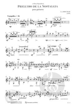 Preludio de la nostalgia von Leo Brouwer 