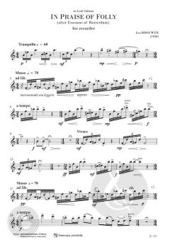 In Praise of Folly von Leo Brouwer 