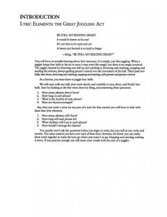 Songwriting: Essential Guide To Lyric Form & Structure von Pat Pattison 