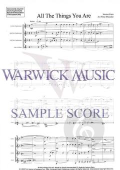 All the Things You Are von Jerome Kern 