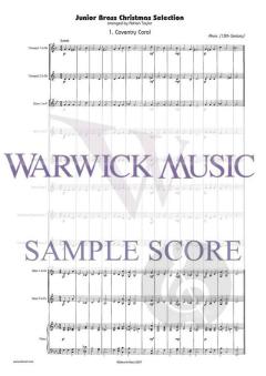 Music for Junior Brass 4 Christmas Selection 