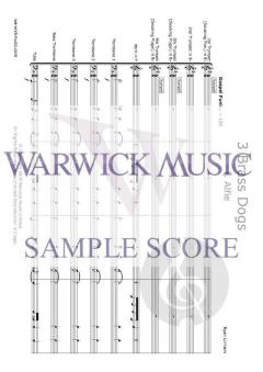 3 Brass Dogs von Ryan Linham 