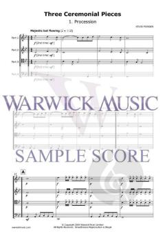 3 Ceremonial Pieces von Kevin Morgan 