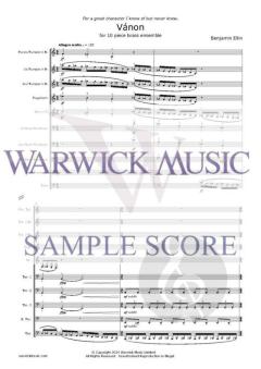 Vánon von Benjamin Ellin 