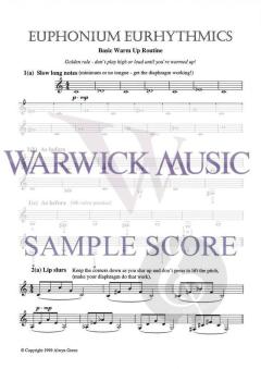 Euphonium Eurhythmics von Alwyn Green 