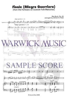 Finale from Fantasia on Scottish Folk Melodies von Max Bruch 